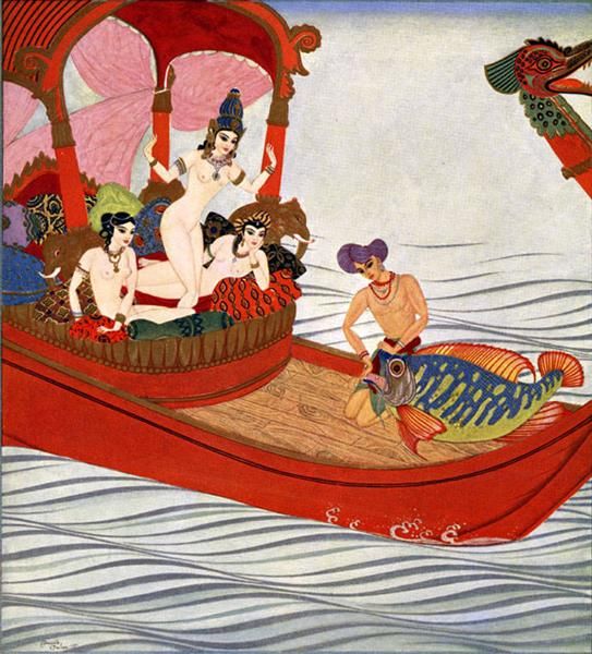 エドマンド・デュラック画:「真珠の王国」より②_c0084183_9434983.jpg