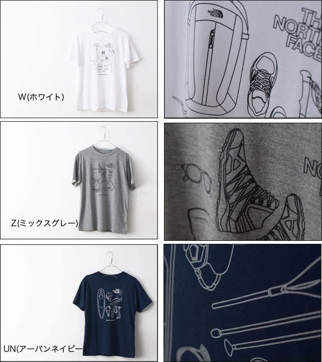 HE NORTH FACE [ザ ノースフェイス正規代理店] S／S GEAR TEE [NT31711]ショートスリーブギア Tシャツ MEN\'S _f0051306_17155104.jpg