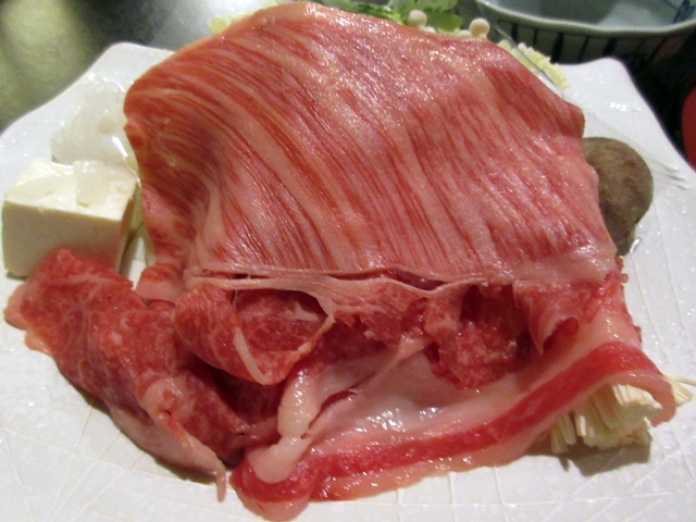 【大人の休日倶楽部パス旅】⑤河鹿荘での夕食【米沢・牛三昧】_b0009849_21541960.jpg
