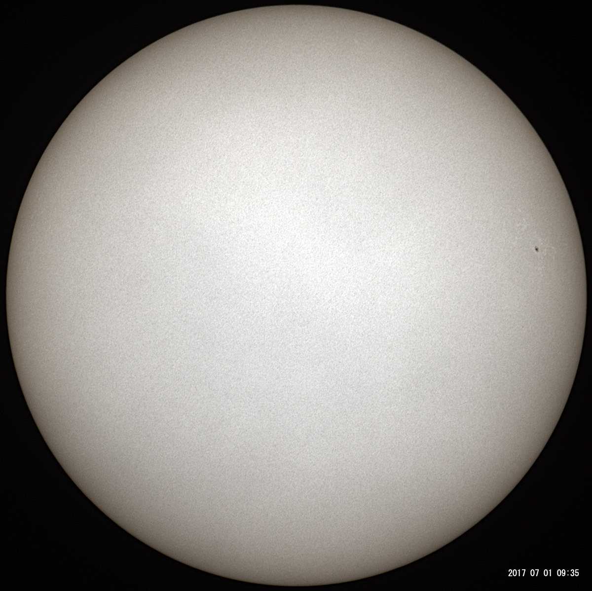 7月1日の太陽_e0174091_10380407.jpg