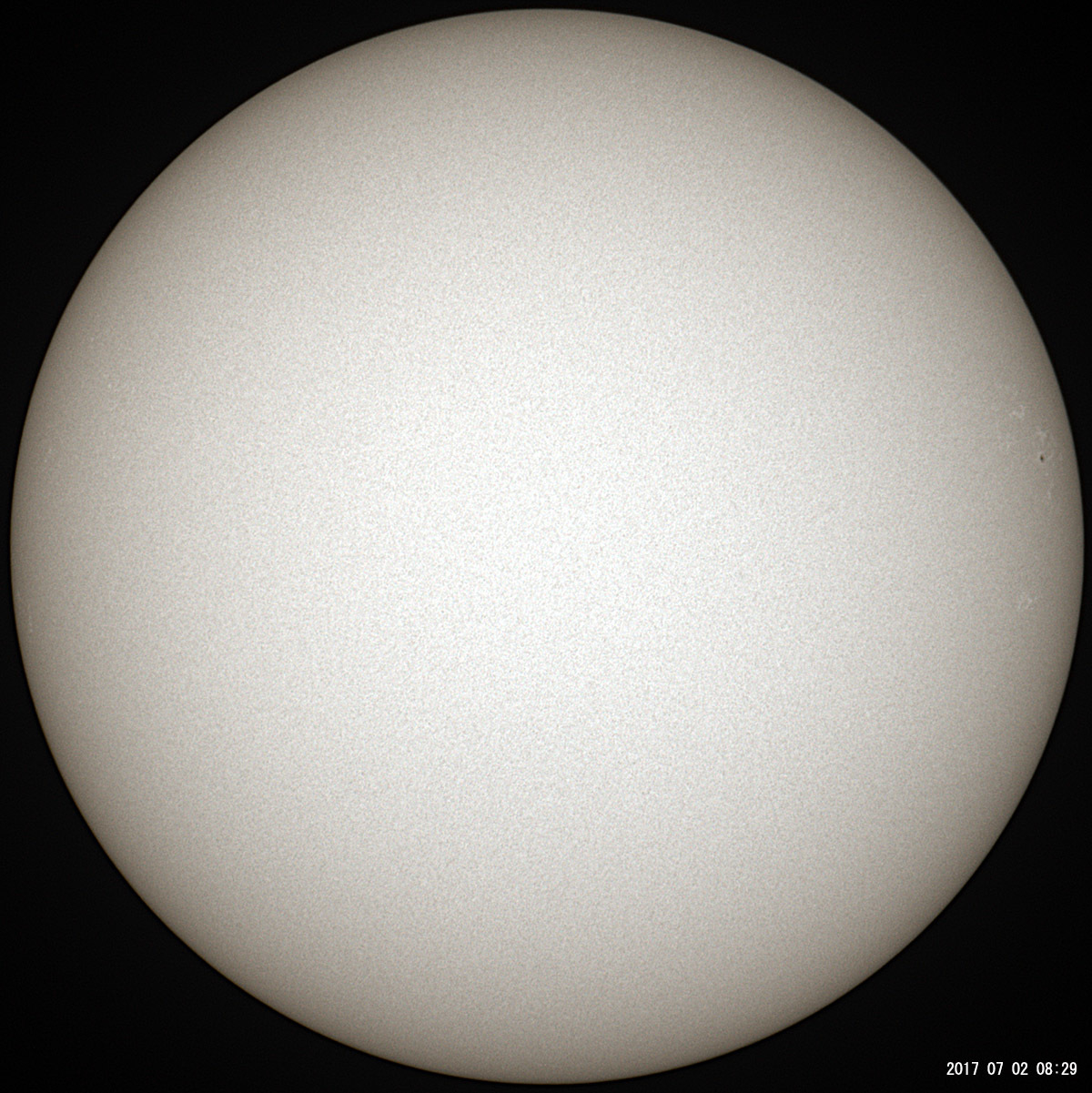 7月2日の太陽_e0174091_15175161.jpg
