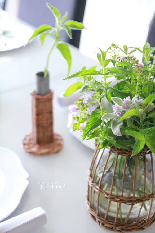 Le vase 15th Anniversary スペシャルコラボイベント ハーブブーケ編_e0158653_14064598.jpg