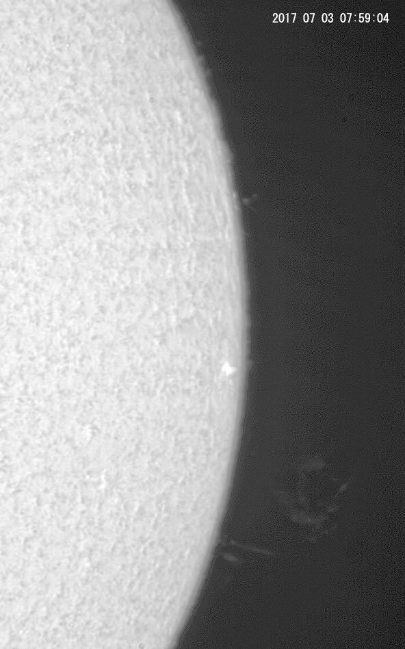 7月3日の太陽_e0174091_16114276.jpg