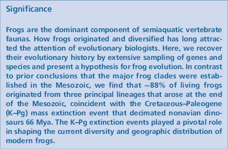 カエルの放散進化は恐竜の絶滅とリンクしているらしい_c0025115_22082540.jpg