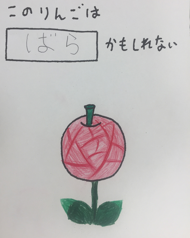 りんごかもしれない ２年 2 かたちと いろの おまつり
