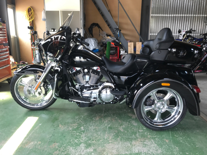 \'11 XL1200X 納車 & FLHTCUTG 現地作業_d0348774_23384287.jpg