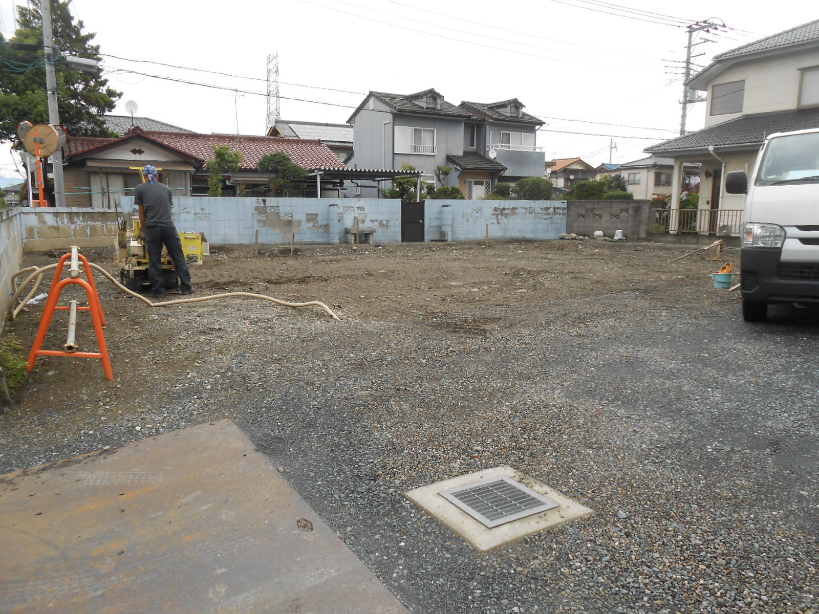地盤調査_c0066693_18274326.jpg