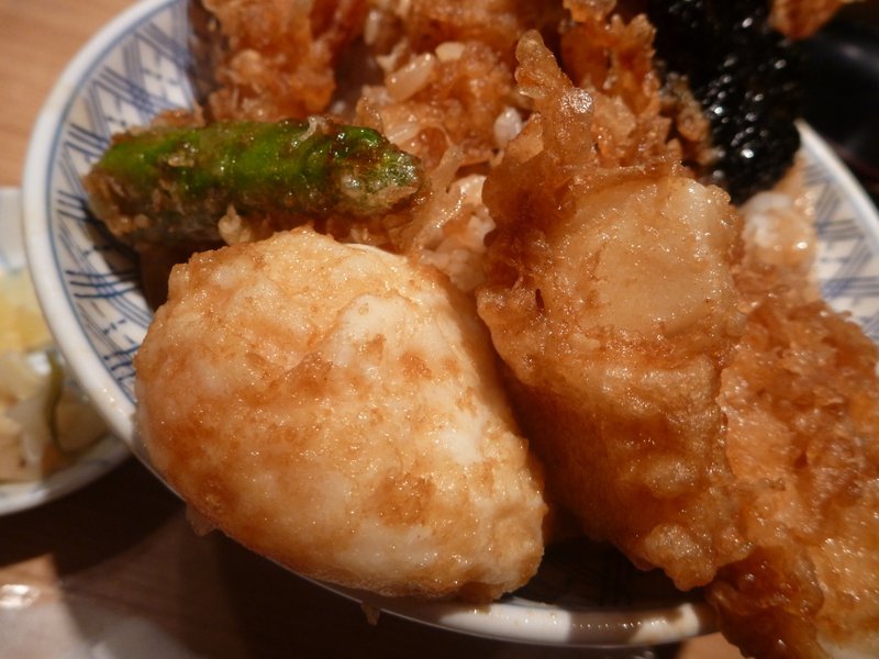 日本橋天丼 金子半之助の天丼（松）大盛り＠東京都千代田区_e0037849_19361762.jpg