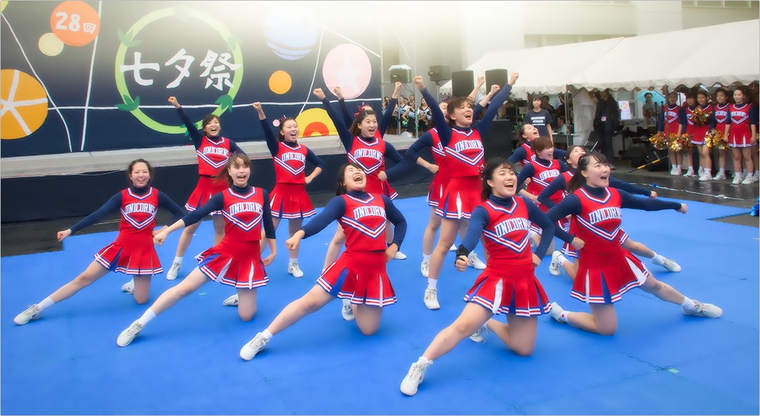 慶應義塾大学 チアリーダーズ UNICORNS ユニフォーム チア