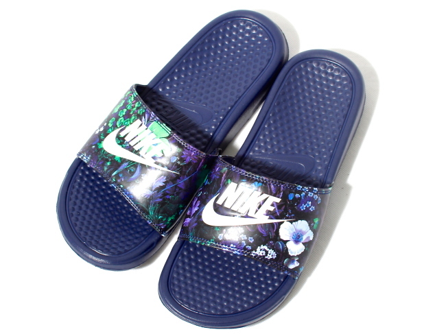 Nike benassi clearance floreadas