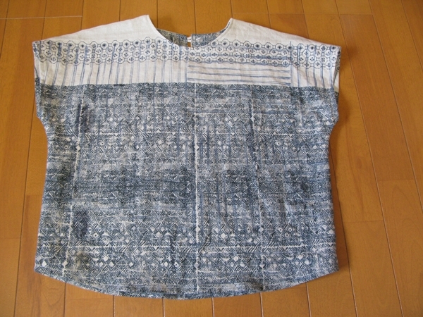 ori-some で フレンチスリーブブラウス_f0129726_22030174.jpg
