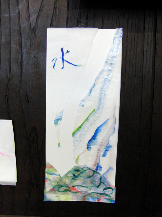 水彩画 ~ 水の短冊 ~_e0222340_17432626.jpg