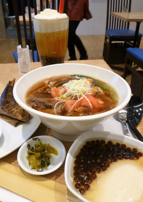 牛肉麺＋豆花＋タピオカティーで台湾気分♪春水堂、ルミネ大宮にて_f0337357_19434464.jpg