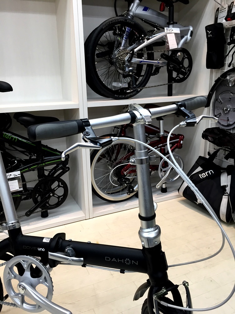 DAHON:newカラーのDove Uno (ダヴ ウノ) マットブラック、入荷しました