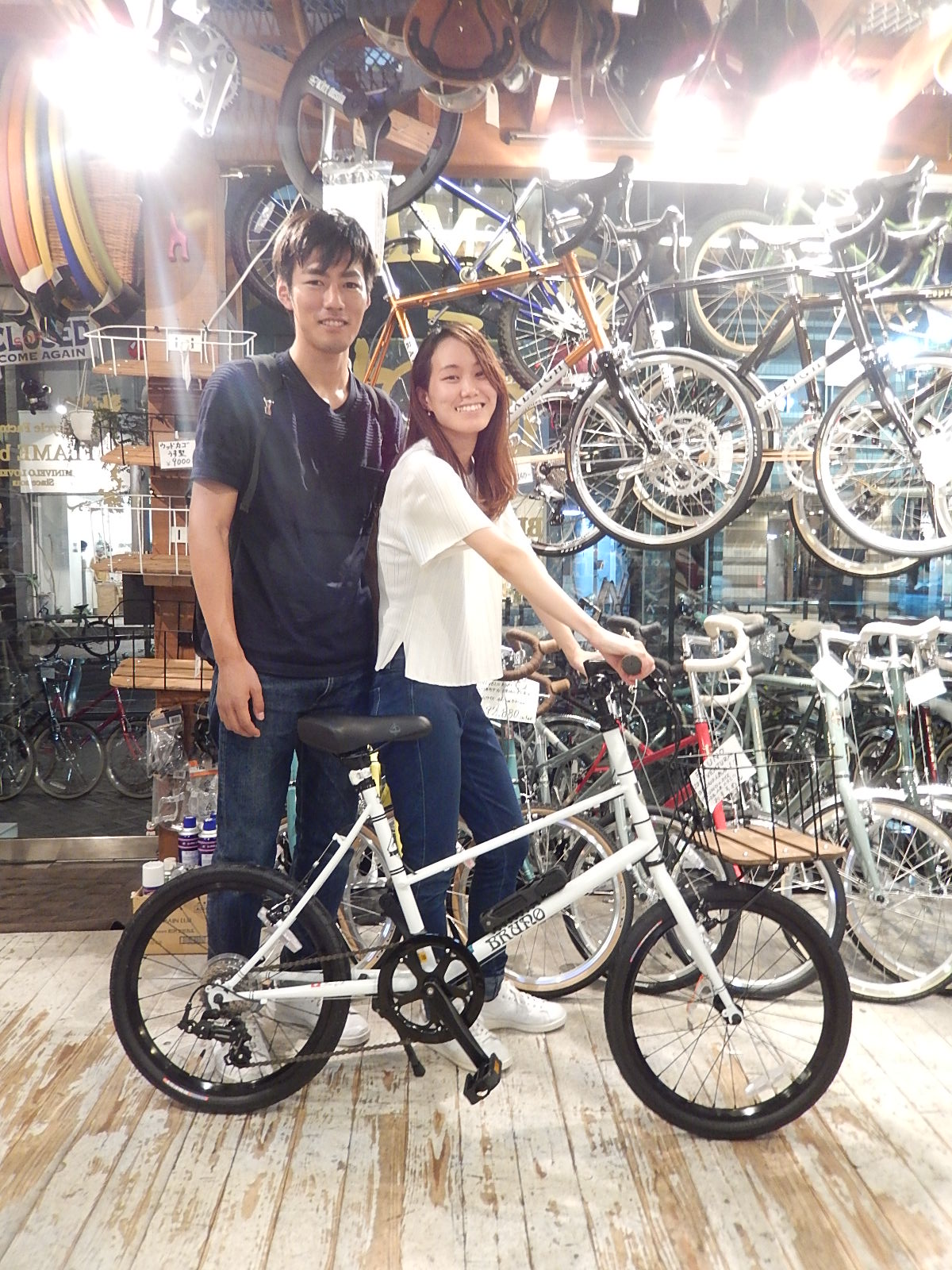 7月8日 渋谷 原宿 の自転車屋 FLAME bike前です_e0188759_1971987.jpg