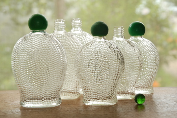 レトロ瓶☆舐め菓子瓶2個