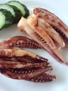 京粕漬 魚久のいかげそ_f0112873_2302916.jpg
