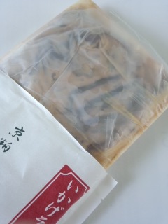京粕漬 魚久のいかげそ_f0112873_2361668.jpg