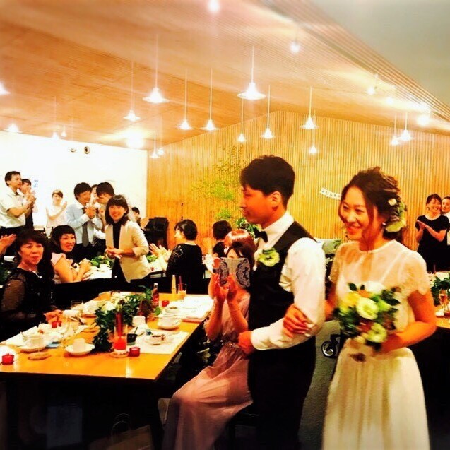 Happy Wedding!K&A~会費制パーティーウェディング_e0120789_18015842.jpg