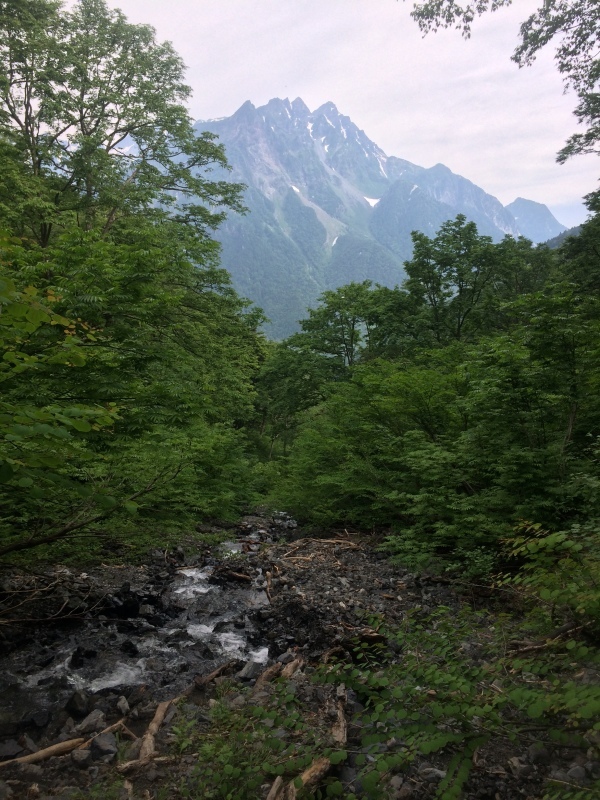 パックラフティング＋上高地徳本峠道20170708-9_c0341290_09494656.jpg