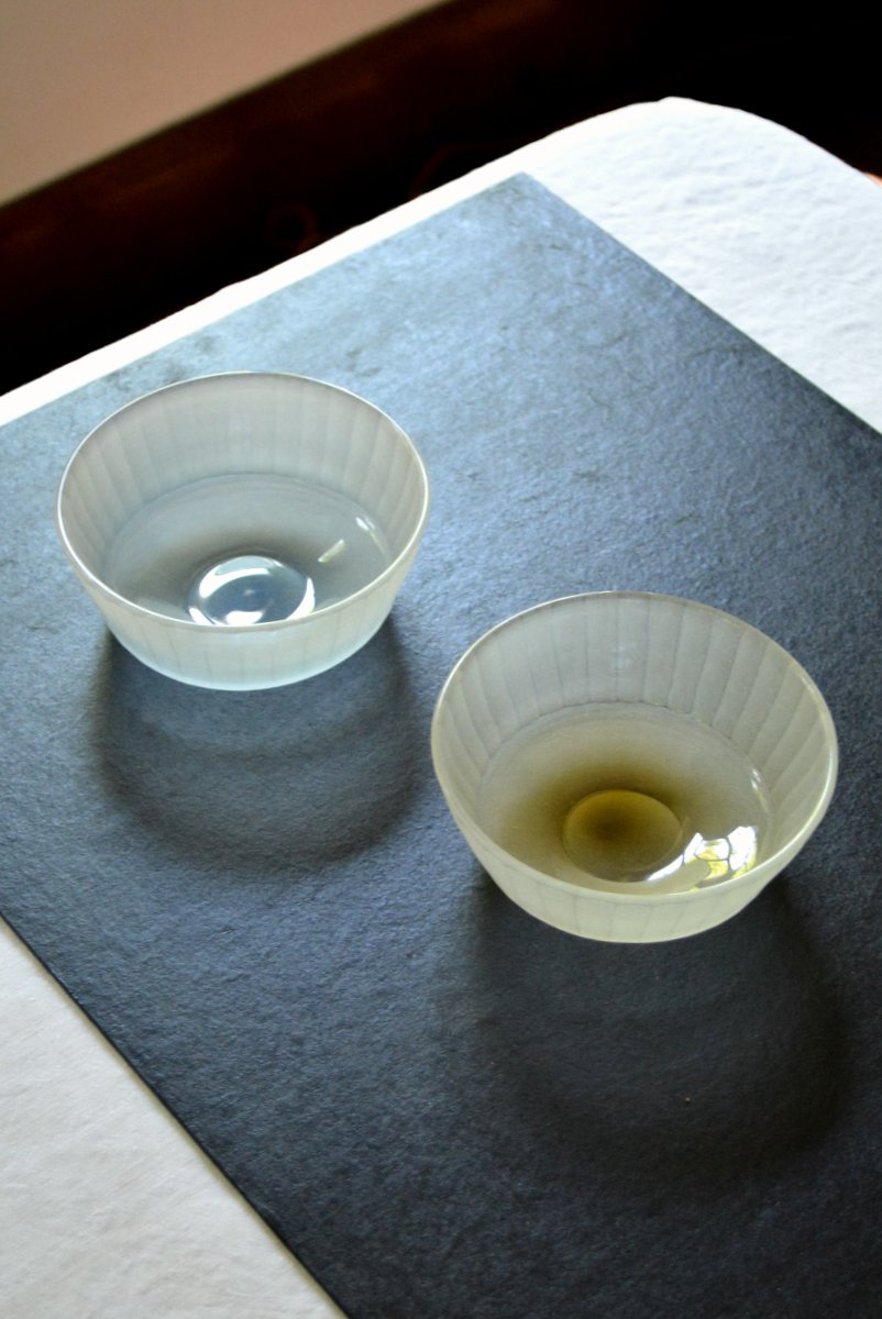 「目片千恵 ガラス展 水彩色の恋心」鉢_d0087761_17235219.jpg