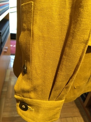 PURE LINEN COLORED SAFARI JACKET : FASHION murmur PURE LINEN COLORED SAFARI JACKET : FASHION murmur