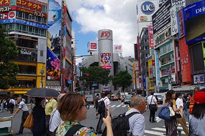 7月11日(火)の109前交差点_b0056983_15490479.jpg
