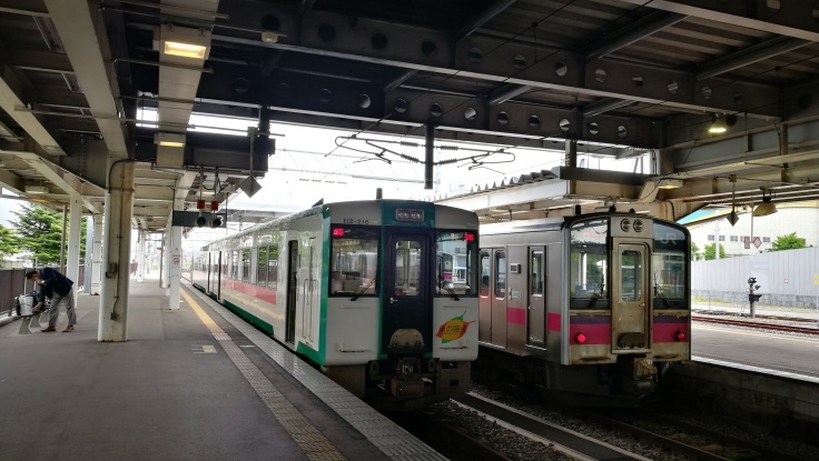 松尾芭蕉を辿る旅　行程／新庄駅　＠山形県_f0048546_22531160.jpg