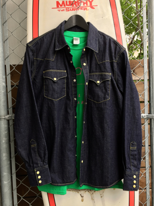 THREE FACE Denim shirt _a0208155_19323537.jpg