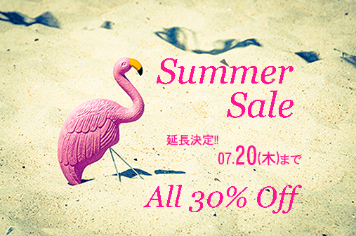 Summer Sale 延長決定!!_f0371126_13185993.jpg
