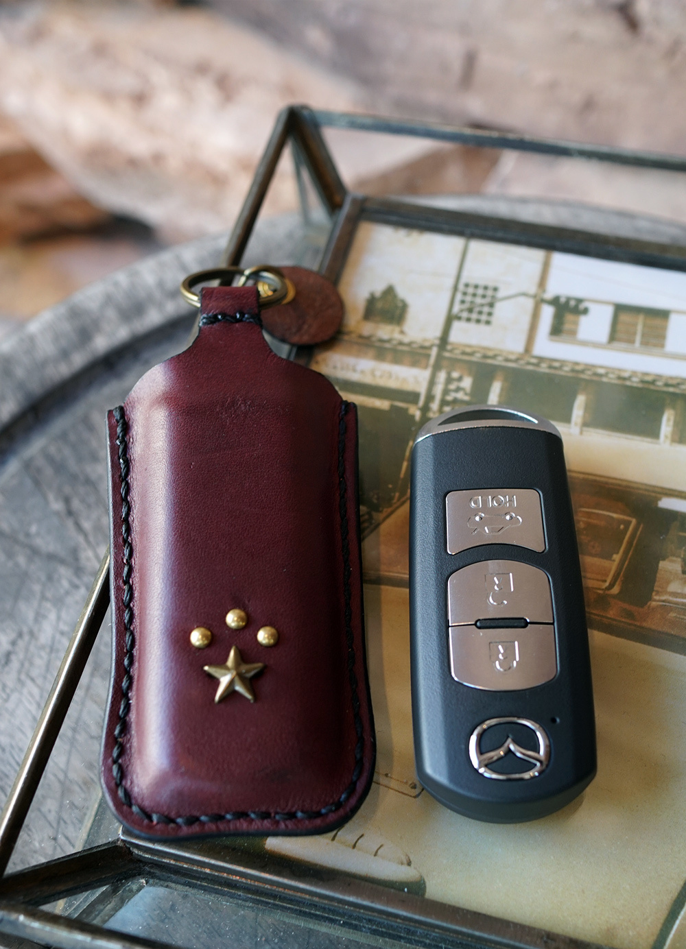 LEATHER KEY CASE_a0155932_20291313.jpg