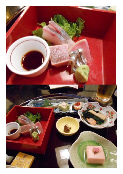 谷中で夕食を食べる企画、本来は鰻屋であるが、今日は「和定食」。吉里でのんびりする。_b0142232_05351858.png