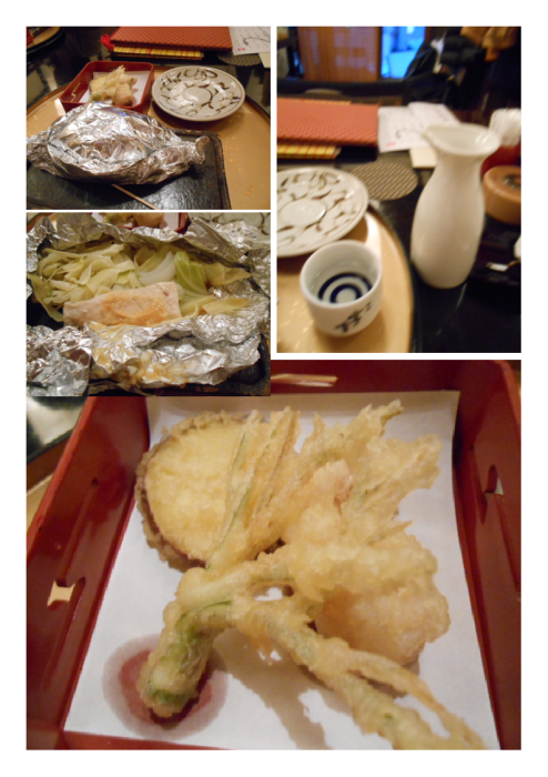 谷中で夕食を食べる企画、本来は鰻屋であるが、今日は「和定食」。吉里でのんびりする。_b0142232_05355317.png