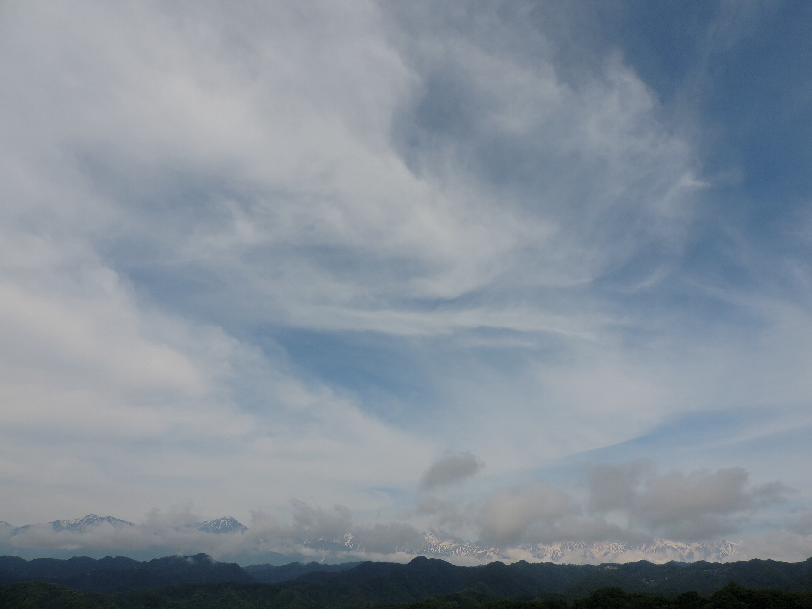 通勤風景・長野：北アルプスの展望_f0049074_06020392.jpg