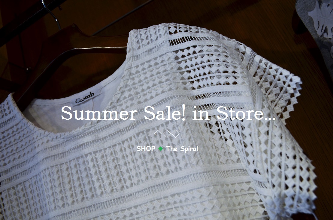 ”2017 Summer Sale! in Store... 7/14fri\"_d0153941_19011786.jpg