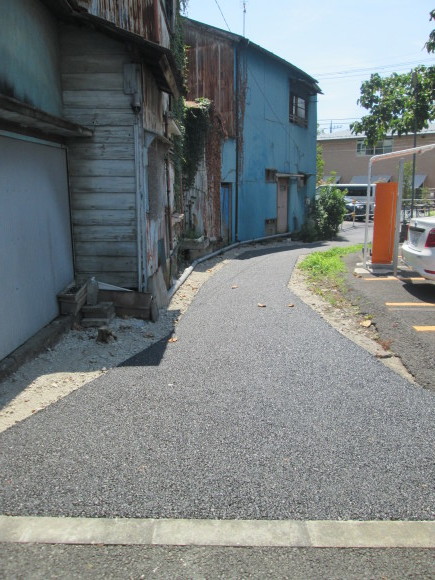 新小岩:江戸川区松島3丁目、青の世界～僅かに残された奇跡の蓋暗渠アイランド_d0250051_18540476.jpg