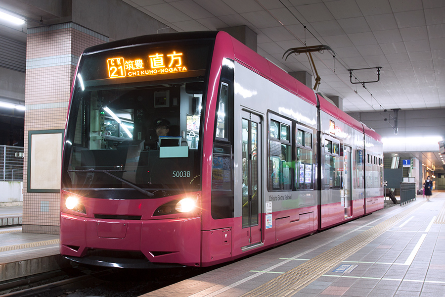 【筑電】路面電車のようで路面電車ではないトラム_f0304764_21360410.jpg