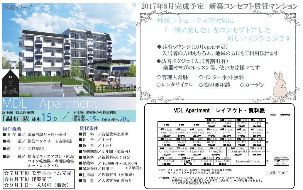 新築コンセプトマンション☆_e0374185_18303975.jpg