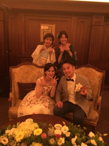 美人ちゃん友人の結婚式へ_d0157497_20535010.jpg