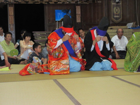 脇川新田の神楽奉納･都野神社夏祭り_a0203003_10404547.jpg