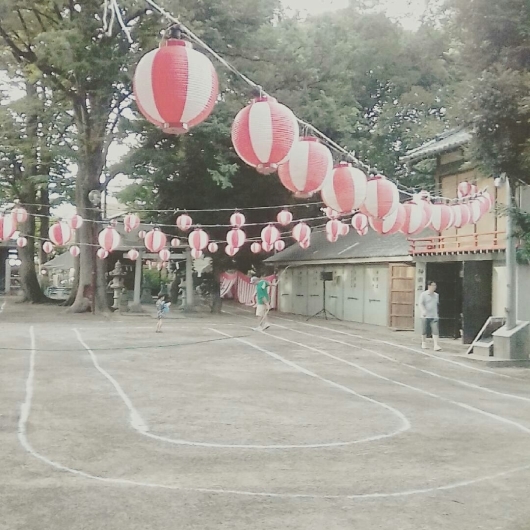 日枝神社で納涼盆踊り開催_d0057733_14461837.jpg