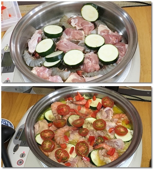 Tupper -Ware レインボークッカープレミアム(多重層鍋)Cooking Tupper -Ware レインボークッカープレミアム(多重層鍋)Cooking