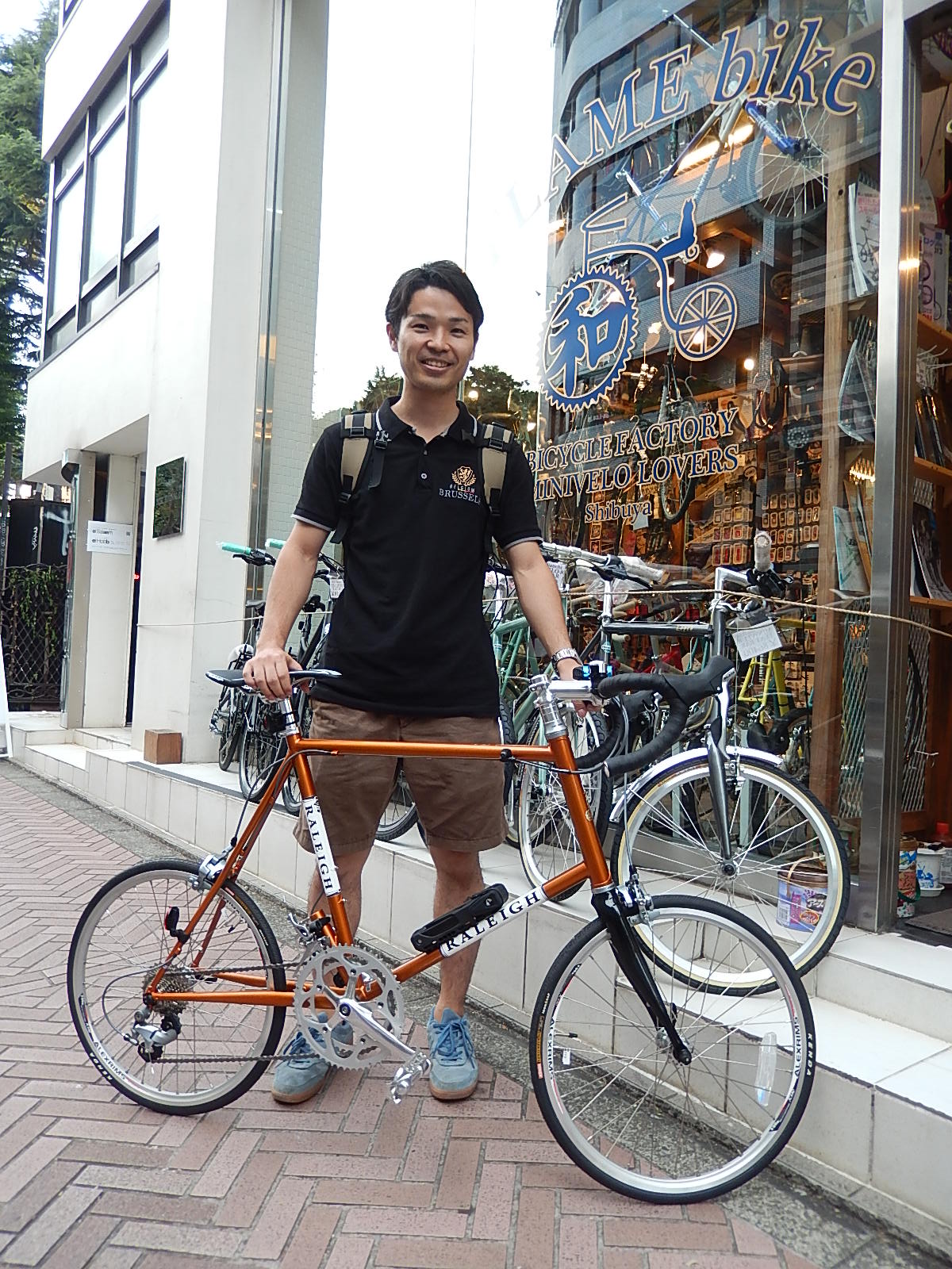 7月16日　渋谷　原宿　の自転車屋　FLAME bike前です_e0188759_19182263.jpg