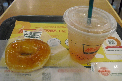 Krispy Kreme Doughnuts（クリスピー・クリーム・ドーナツ）　『ブリュレグレーズドオレンジ etc.』_a0326295_17274043.jpg