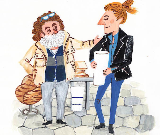 街歩きイラスト Milano K E I K O A O I イ ラ ス ト 日 記