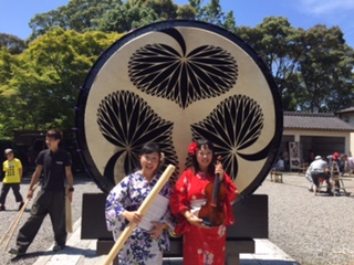 岡崎市 滝山寺 味噌桶太鼓完成祝い_f0109257_2333047.jpg