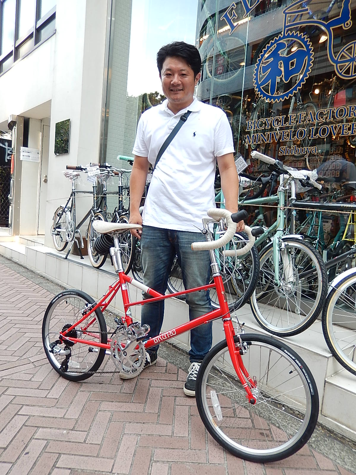 7月17日　渋谷　原宿　の自転車屋　FLAME bike前です_e0188759_19465858.jpg