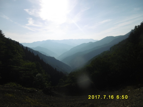 平成29年7月16日　弥山・八経ヶ岳　大山蓮華はまだ観れました_b0127574_17301870.jpg