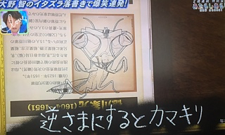 大野君話に花が咲く きっかけは あたらしあらし のカマキリの絵 つれづれなるままに 嵐の大野智君 大野君話に花が咲く きっかけは あたらしあらし のカマキリの絵 つれづれなるままに 嵐の大野智君