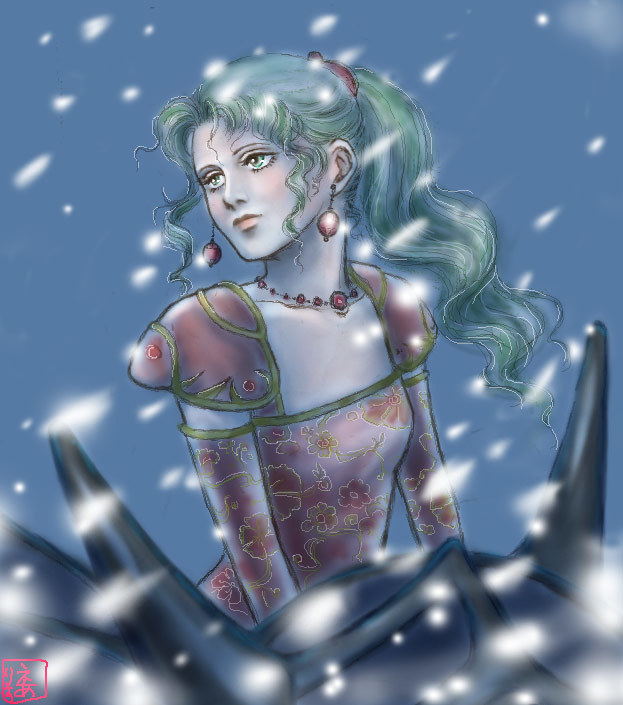 Ff6 予兆 たがために戦う ティナ えありすのお絵描き帳